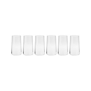 6pc Krosno Avant-Garde 550ml Highball Glass Set - Clear