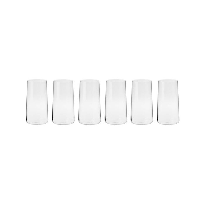 6pc Krosno Avant-Garde 550ml Highball Glass Set - Clear