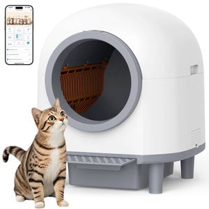 Advwin Self Cleaning Cat Litter Box 88L Automatic Cat Litter Box APP Control