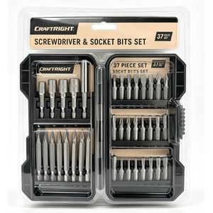 Craftright 37 Piece Screwdriver Bit Set
