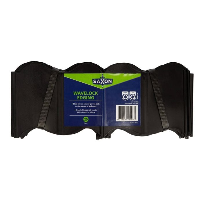 Saxon Wavelock Edging - 20 Pack