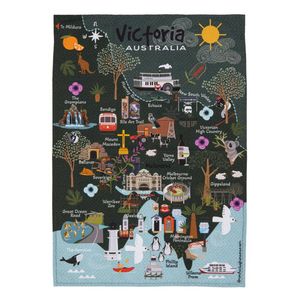 Ashdene Land Down Under Kitchen Towel