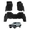 AUSGO Double-Layer Car Floor Mats for Nissan Patrol GU Y61 1997-2015 All-Weather Floor Liners