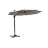 Coolaroo 3m Smoke Round Mindil Cantilever Umbrella
