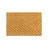 40 x 60cm Embossed Coir Outdoor Mat