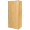 Lugna 2048 x 900 x 580mm Sand Double Hanging Double Door Storage Cabinet