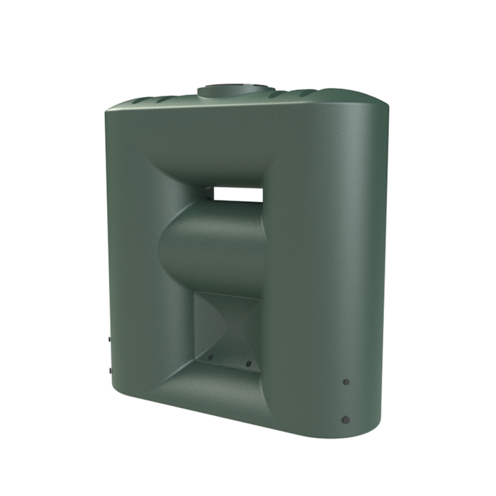 Melro Tanks 2000L Heritage Green Slimline 2060 Poly Water Tank