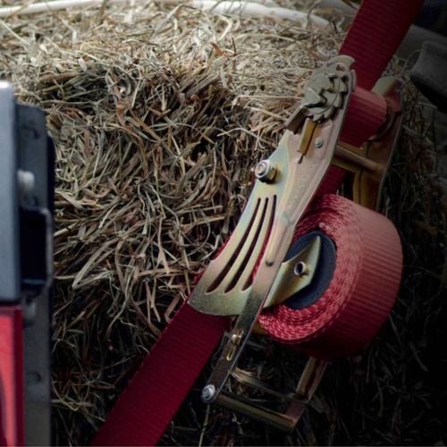 Tie down straps for small to heavy loads.