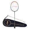 Li-Ning G - Force 3700 Superlite Carbon Fibre Strung Badminton with Full Racket Cover Navy/Orange, Maximum String Tension- 32lbs