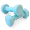 METEOR 2kgx2 Flat Bottom Neoprene Dumbbells