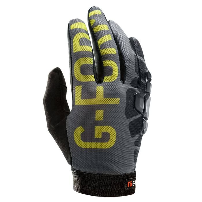 G-Form Sorata Mountain Bike Trail Glove/Mitts Protective Pair Black Neon XS