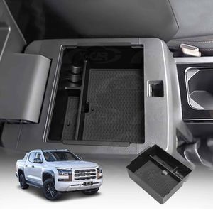 Armrest Organizer Tray For Mitsubishi Triton Mv Double Cab 2024-onwards Centre Console Storage Box Interior Car Accessories