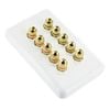 Selby 5.0 Speaker Wall Plate Wallplate Premium Pre-Assembled for 5 Speakers
