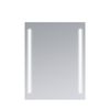 Barelli Signature 900 x 500mm Frameless Rectangular Front-Lit Stripe LED Mirror
