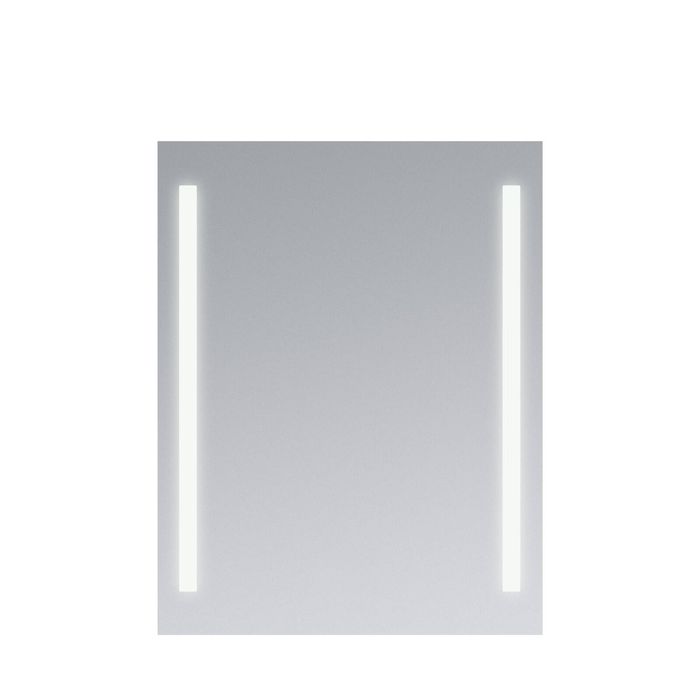 Barelli Signature 900 x 500mm Frameless Rectangular Front-Lit Stripe LED Mirror