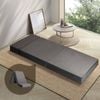 Bedra Foldable Foam Mattress Single Sofa Bed Grey