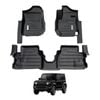AUSGO Car Floor Mats for Suzuki Jimny 3-Door Auto Trans 2018-Onwards All-Weather Floor Liners