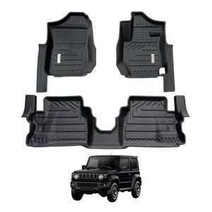 AUSGO Car Floor Mats for Suzuki Jimny 3-Door Auto Trans 2018-Onwards All-Weather Floor Liners