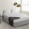 Natural Home Cotton Quilted Mattress Protector - Single Bed