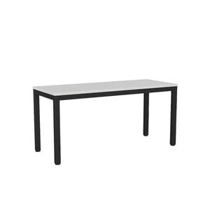 Olg Axis Table 4 Leg Black Frame White Top L1500mm X W600mm