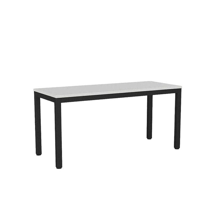 Olg Axis Table 4 Leg Black Frame White Top L1500mm X W600mm