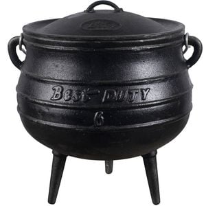 Best Duty - Potjie Pot (3-Legged) - Oil Cured - Size 6
