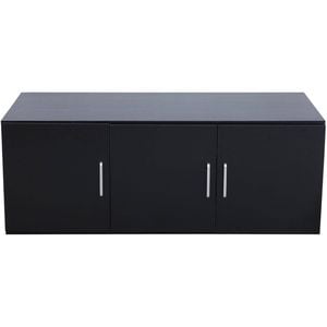 Redfern 1200mm Wardrobe Topper Cabinet - Black