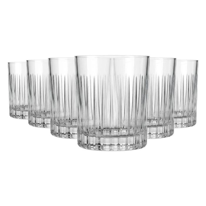 RCR Timeless Crystal Double Whisky Glasses - 360ml - Pack of 6