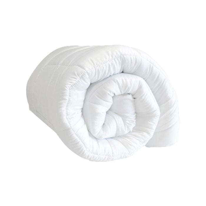 Ardor 300gsm Microfibre Quilt 165x210cm White W/ Cover