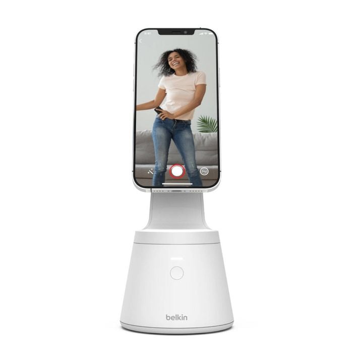 Belkin Magnetic Phone Mount With Face Tracking - White