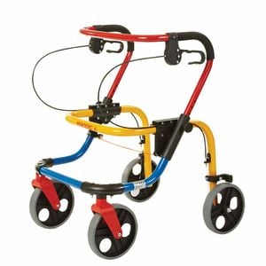 Child Walker Rollator - Lightweight & Adjustable Kids Walker With Dual Brakes - Fixi