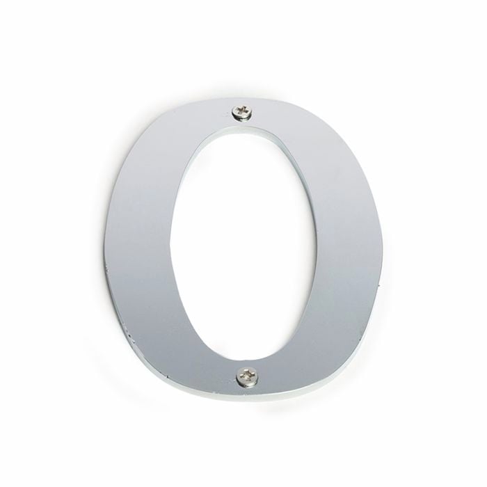 Sandleford 100mm Stainless Steel House Number 0 - 0