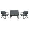 Hartman 4 Piece Manhattan Lounge Set With Cushions