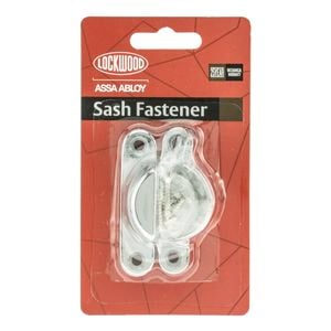 Lockwood Satin Chrome Pearl Sash Fastener