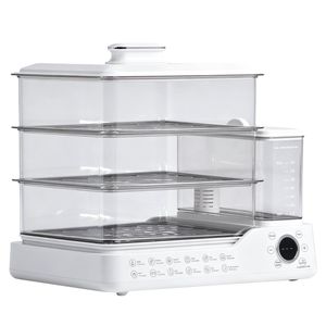 YOPOWER 24L Food Steamer with Water Tank