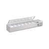 Polar G-series Countertop Prep Fridge With Lid 7x 1/4gn - Countertop Prep Fridges (fa855-a)