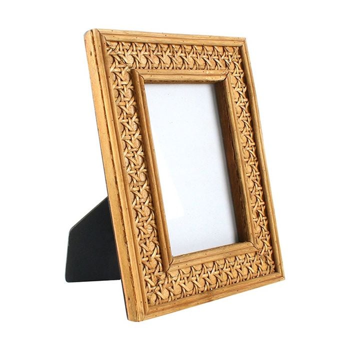 Maine & Crawford Ierne 23x18cm Rattan Picture Frame Photo Display Decor Natural