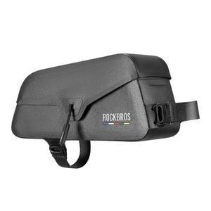 NNEOBA 0.9L Magnetic Suction Bicycle Waterproof Nylon Pipe Tube Bag Black