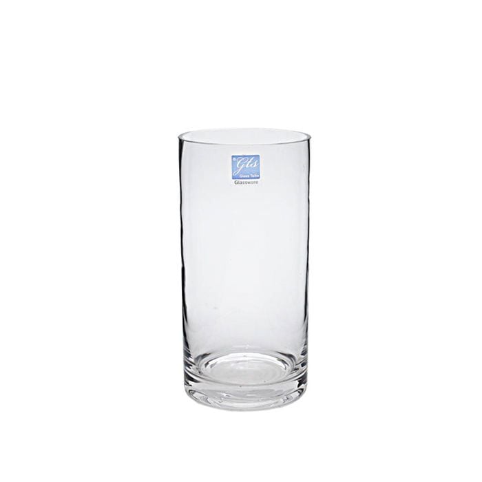 Glass Cylinder Vase 10x20cmh (1/12)