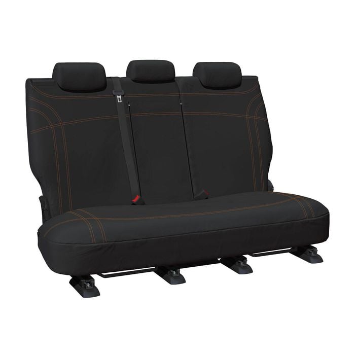 Sperling Getaway Neoprene Rear Black/OR Seat Covers - Ranger 2022 Current