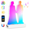 MAGNETIC LED LIGHT COUPLES