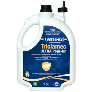 Triclamec Ultra Pour On 2.5 Lt For Cattle