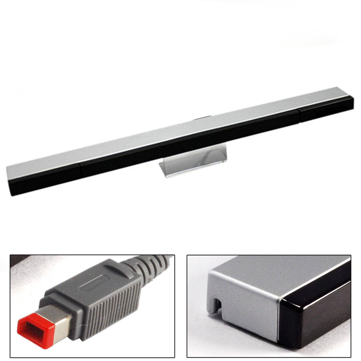 New Wired Infrared Motion Sensor Bar with Stand for Nintendo Wii / Wii ...