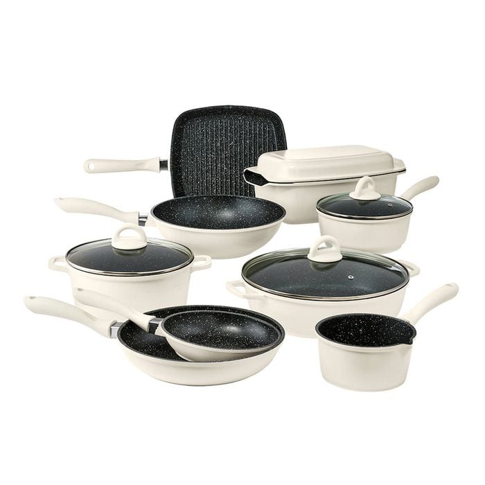 Baccarat STONE 10 Piece Cookware Set Cream