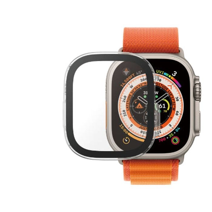 PanzerGlass Full Body Screen Protector for Apple Watch - Clear, 49mm, Ultra/Ultra 2