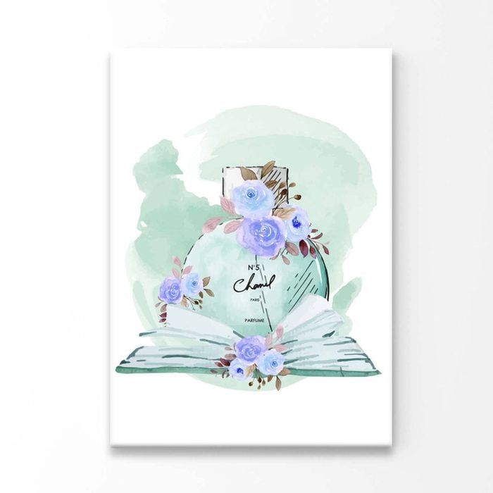Green Perfume Print 100% Australian Made 90 x 120cm (Acrylic)