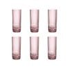 Bormioli Rocco America '20s 490ml Long Drink Glasses Set 6 - Lilac