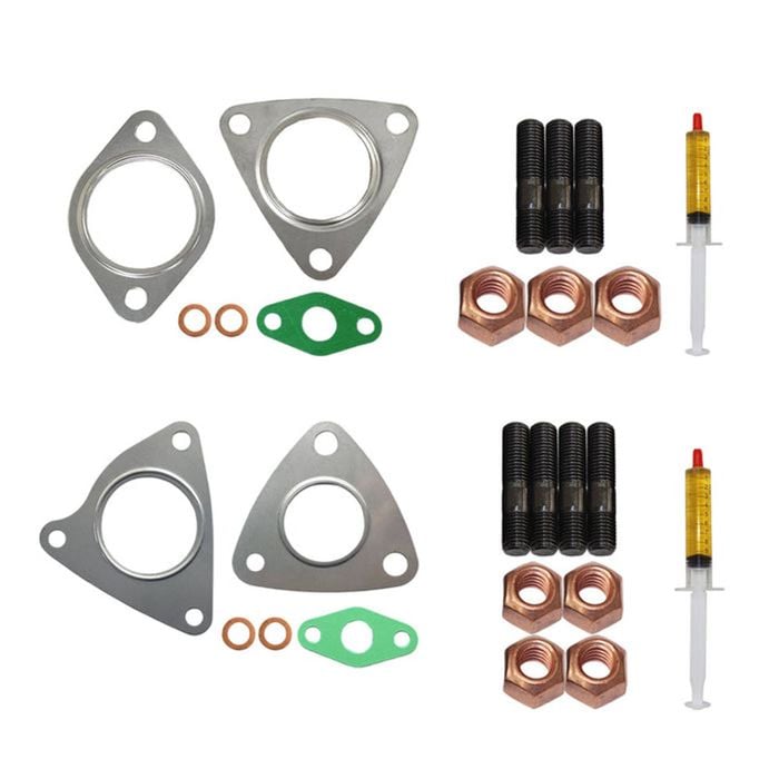 Turbo Charger Installation Stud, Gasket & Lubricant Kit For Land Rover Range Rover Sport 3.0l