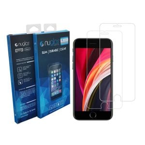 Nuglas 2x Screen Protector Tempered Glass Iphone 8/7/6s/6 Plus With Applicator