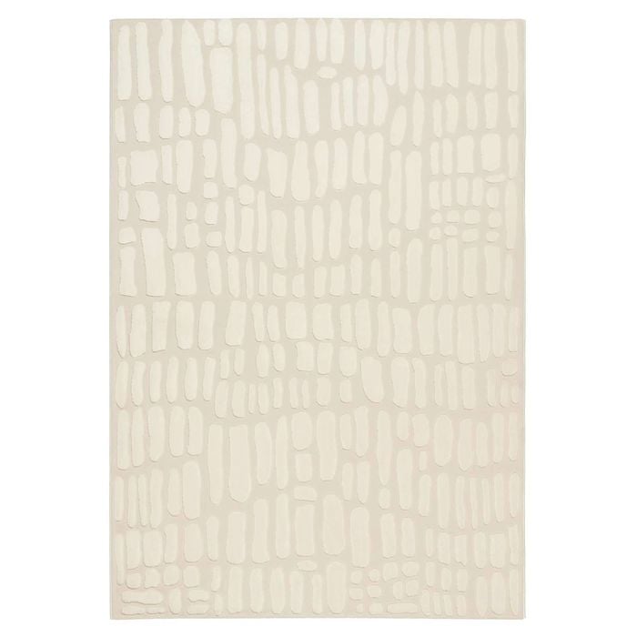 Loopsie-290cm X 200cm-ifrane Textured Ivory Rug